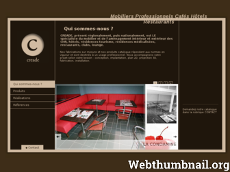 creade.com website preview