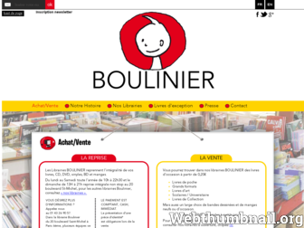 boulinier.com website preview