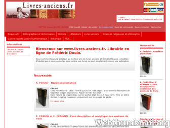 livres-anciens.fr website preview