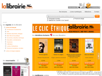 lalibrairie.com website preview