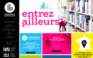 librairiesindependantes.com website preview