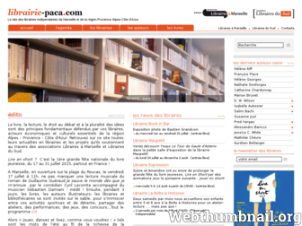 librairie-paca.com website preview