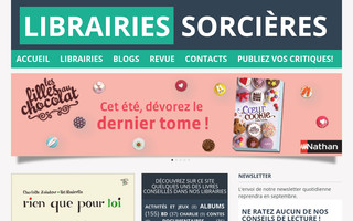 librairies-sorcieres.blogspot.com website preview