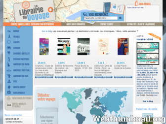 librairie-voyage.com website preview