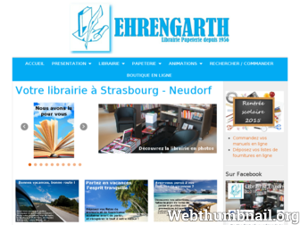 ehrengarth.fr website preview
