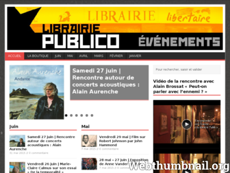 librairie-publico.info website preview