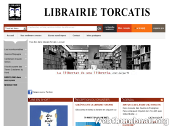 librairietorcatis.com website preview