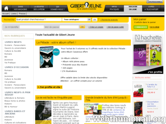 librairie-en-ligne.gibertjeune.fr website preview