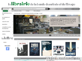 librairie.citebd.org website preview