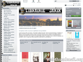 boutique.libraire-jakin.com website preview