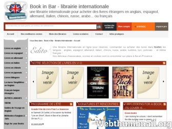 bookinbar.com website preview
