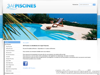3af-piscines-var.com website preview
