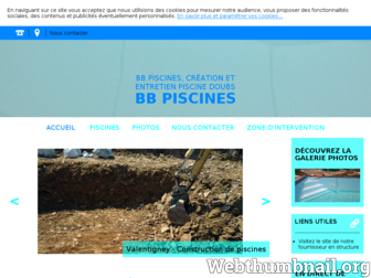 bb-piscines.fr website preview
