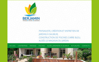 berjamin-paysage-piscine.fr website preview