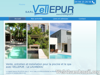 vellepur.fr website preview