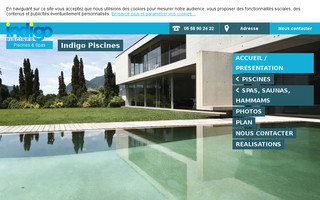 indigo-piscines.fr website preview