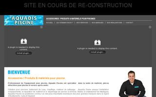 aquadis-piscine.com website preview