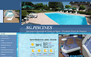 sg-piscines.com website preview