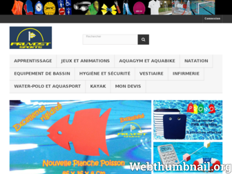 piscine.pruvost-sports.com website preview