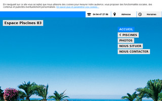 espace-piscines83.fr website preview