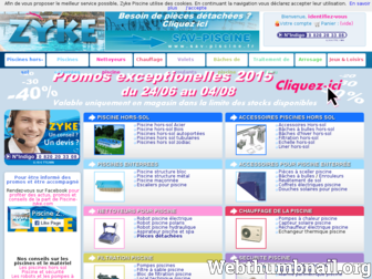 piscine-zyke.com website preview