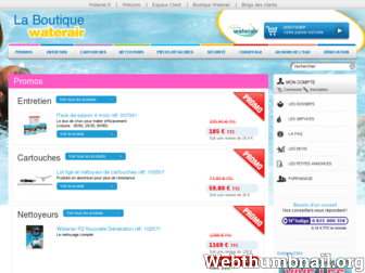 promo.boutique-waterair.fr website preview