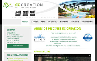 abris-eccreation.fr website preview