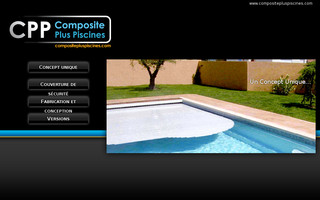 compositepluspiscines.com website preview