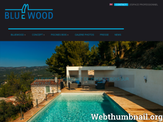 bluewood.fr website preview