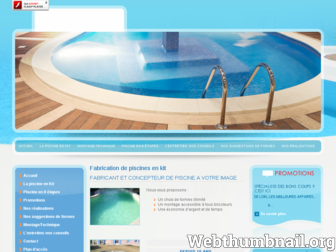 123piscines.com website preview