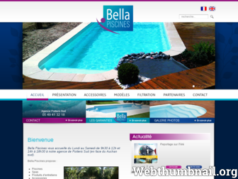 bella-piscines.com website preview