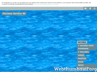 piscineservices46.com website preview