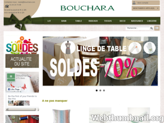 bouchara.com website preview