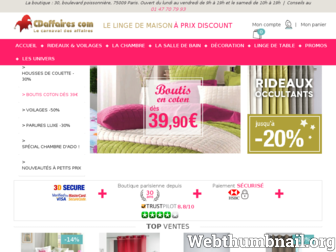 cdaffaires.com website preview