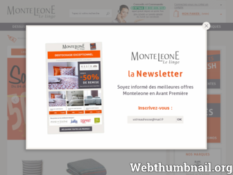 monteleone.fr website preview