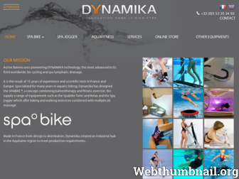 dynamika.fr website preview