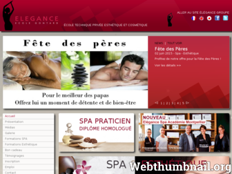 elegance-fr.net website preview