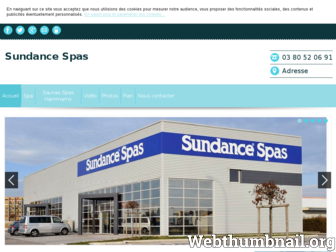 sundance-spas-dijon.fr website preview