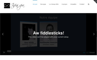 infini-spa.fr website preview