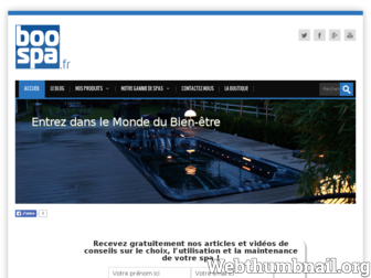 boospa.fr website preview