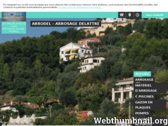 arrodel-arrosage-nice.fr website preview