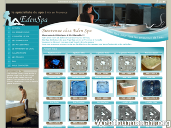 edenspa-showroom.com website preview