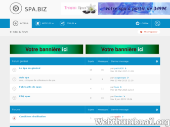 spa.biz website preview