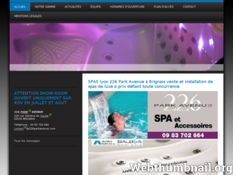 spa-226-park-avenue.fr website preview