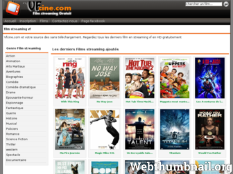 vfcine.com website preview