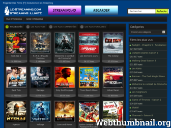 le-streaming.com website preview