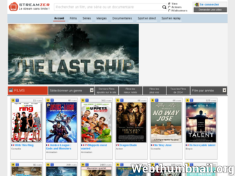 streamzer.net website preview