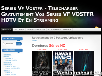 series-vf-vostfr.com website preview