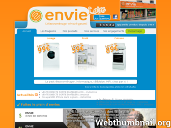 envieloire.fr website preview