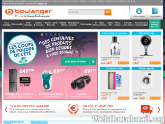 boulanger.com website preview